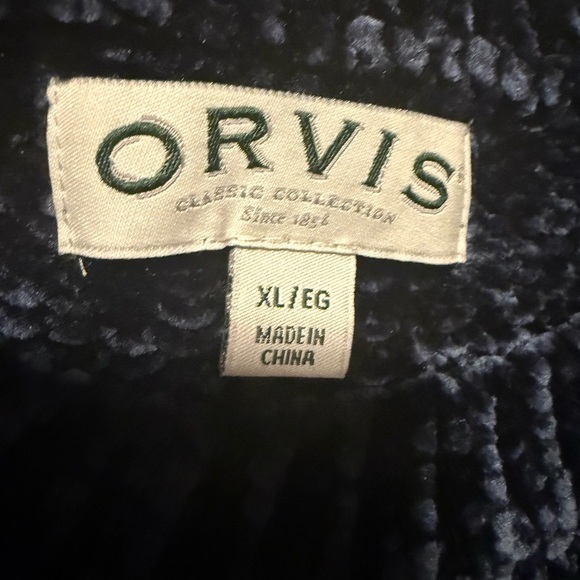 Orvis Women's Navy Blue Crew Neck Sweater - Picture 5 of 7